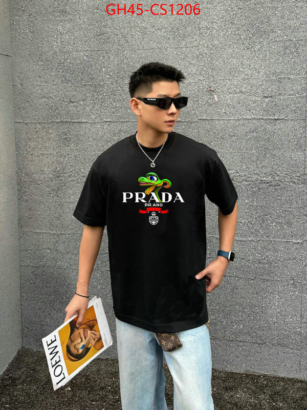 Clothing-Prada customize the best replica ID: CS1206 $: 45USD