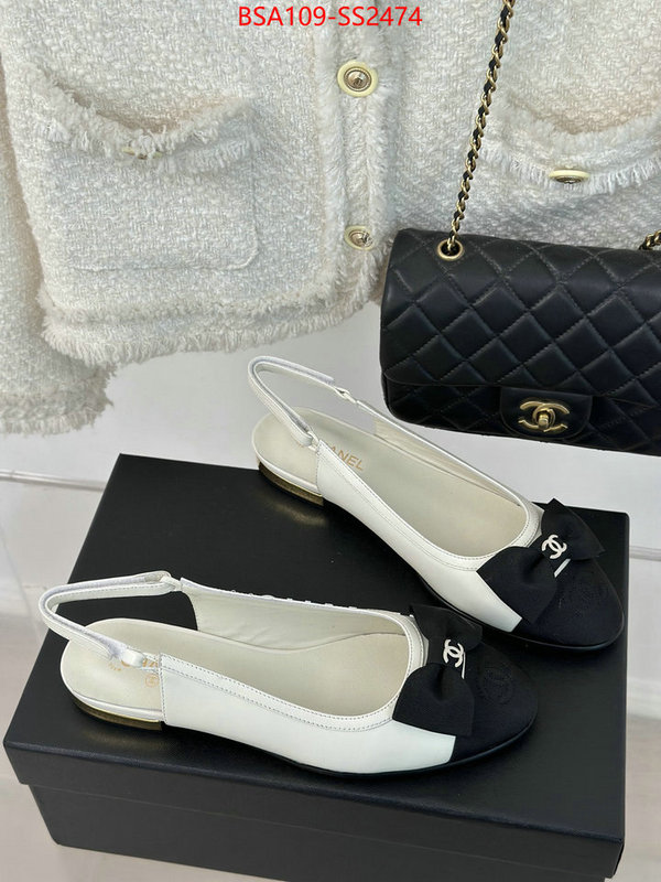 Women Shoes-Chanel brand designer replica ID: SS2474 $: 109USD