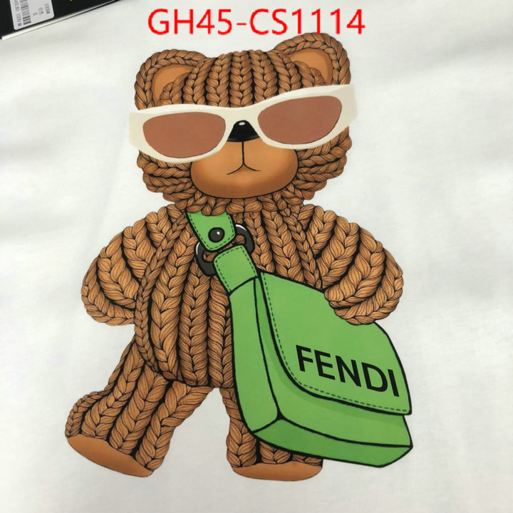 Clothing-Fendi wholesale 2024 replica ID: CS1114 $: 45USD