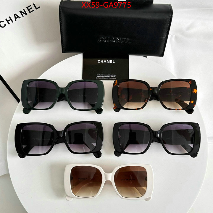 Glasses-Chanel designer 1:1 replica ID: GA9775 $: 59USD