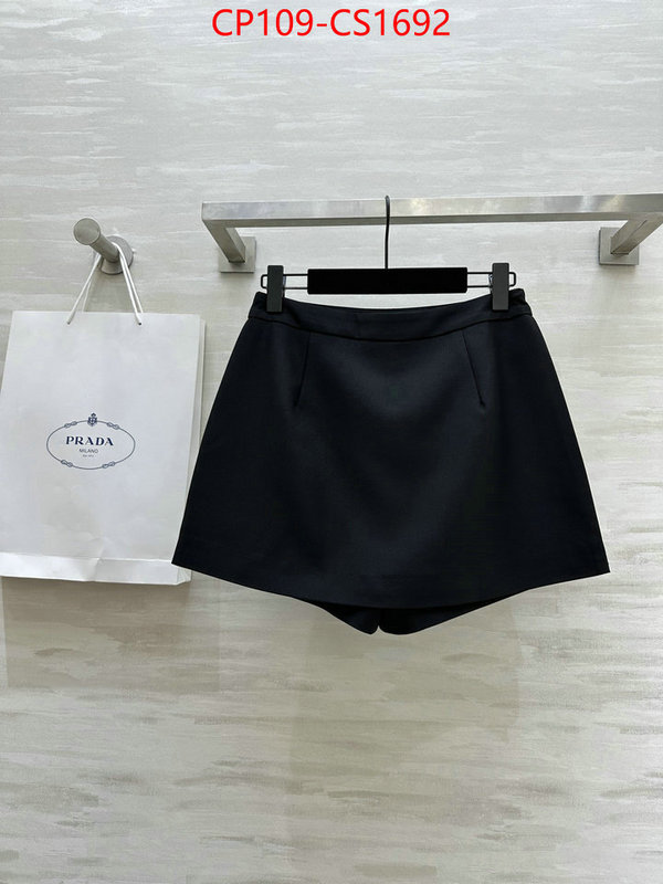 Clothing-Prada replica 1:1 high quality ID: CS1692 $: 109USD