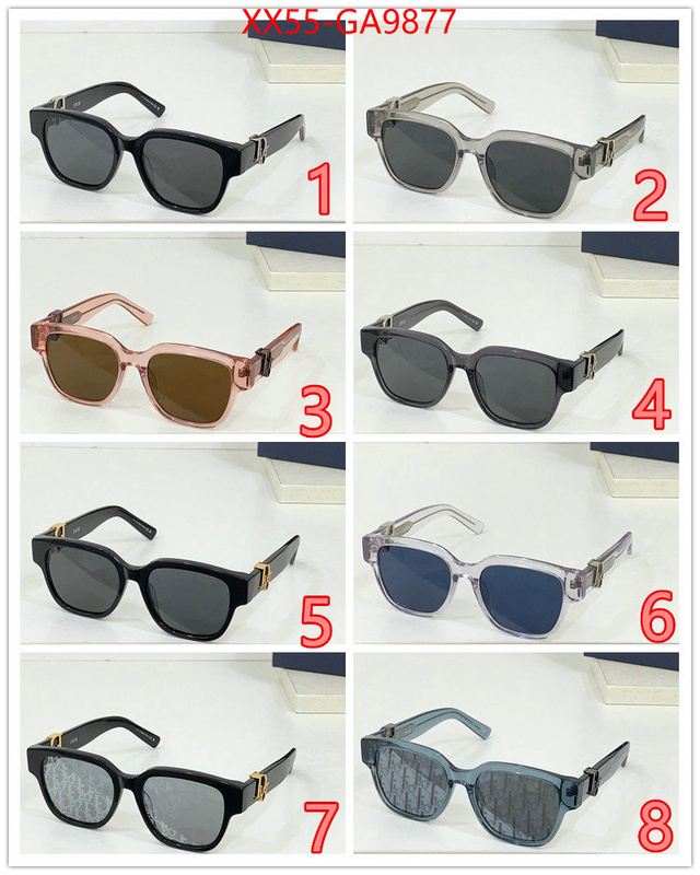 Glasses-Dior 7 star replica ID: GA9877 $: 55USD