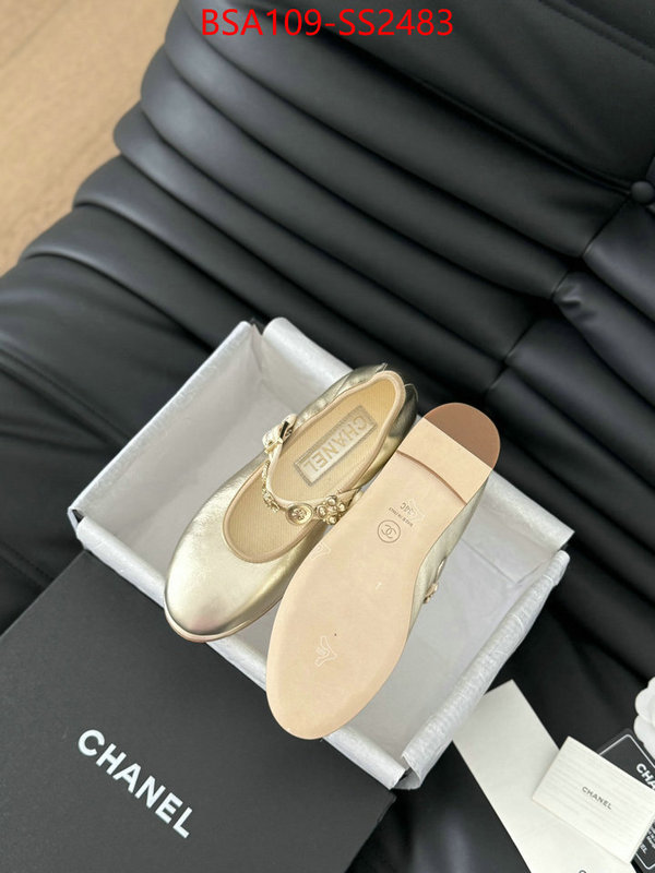 Women Shoes-Chanel customize best quality replica ID: SS2483 $: 109USD