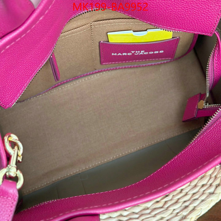 Marc Jacobs Bags(TOP)-Handbag- 1:1 ID: BA9952 $: 199USD,