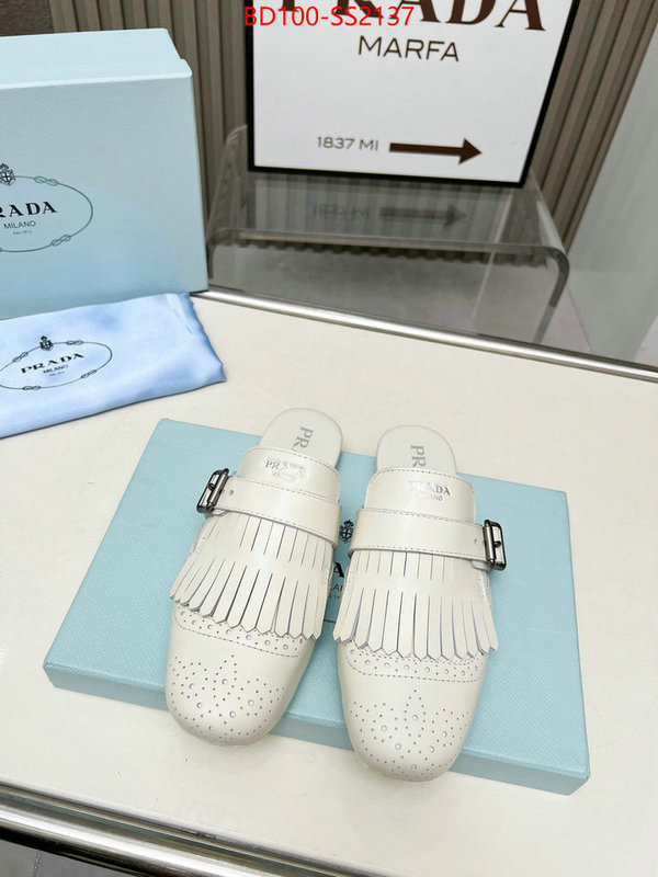 Women Shoes-Prada high quality aaaaa replica ID: SS2137 $: 100USD