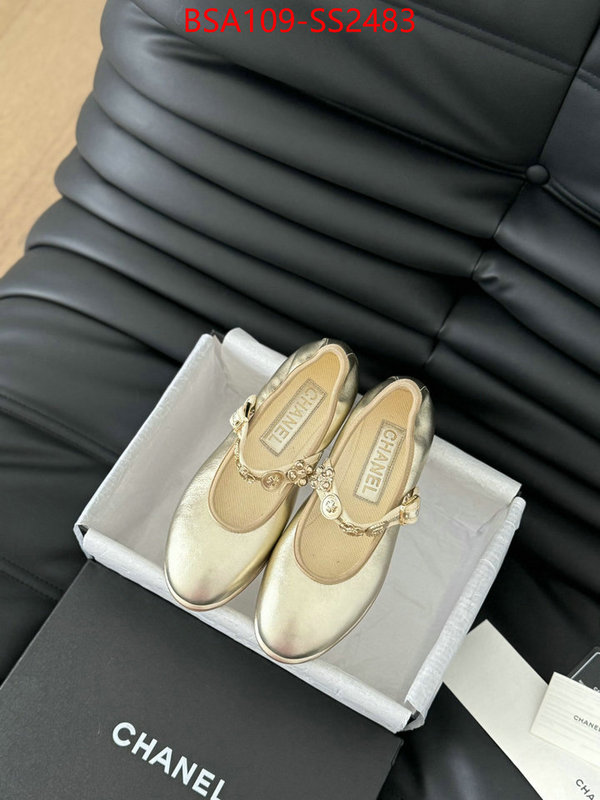 Women Shoes-Chanel customize best quality replica ID: SS2483 $: 109USD