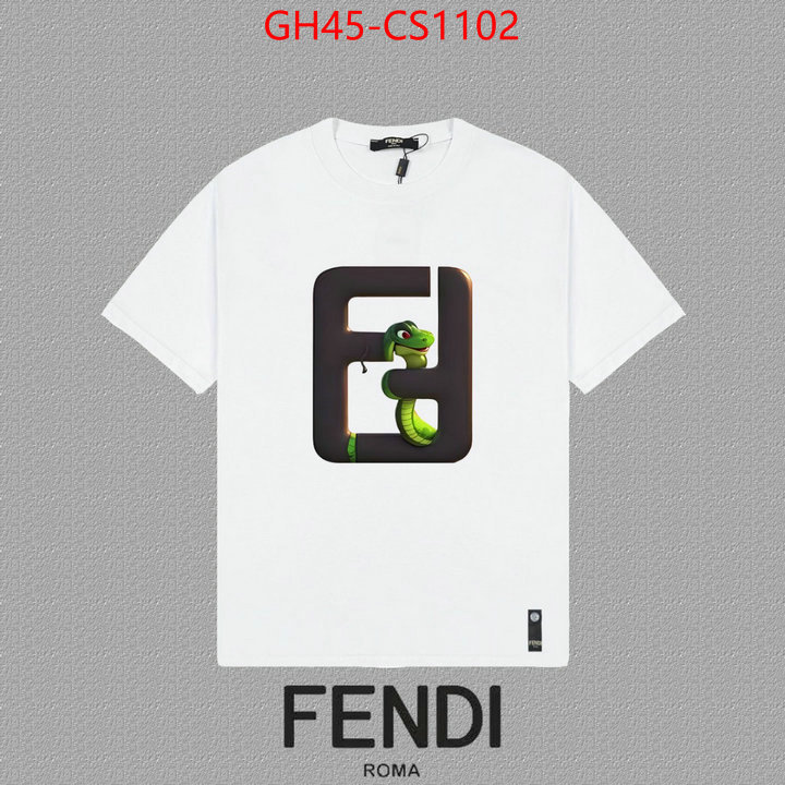 Clothing-Fendi china sale ID: CS1102 $: 45USD