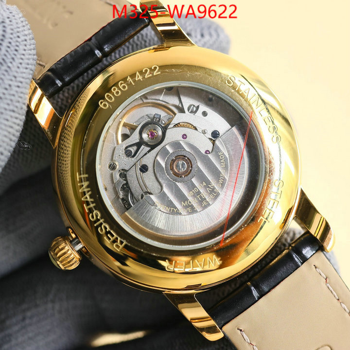 Watch(TOP)-Montblanc shop cheap high quality 1:1 replica ID: WA9622 $: 325USD