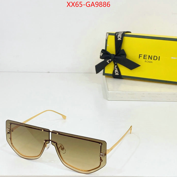 Glasses-Fendi replica 1:1 high quality ID: GA9886 $: 65USD