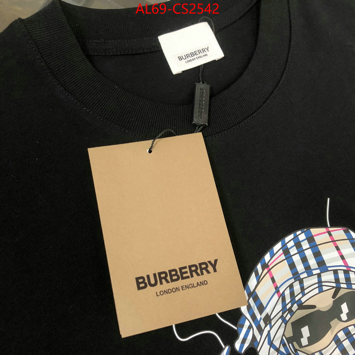 Clothing-Burberry buy best high-quality ID: CS2542 $: 69USD