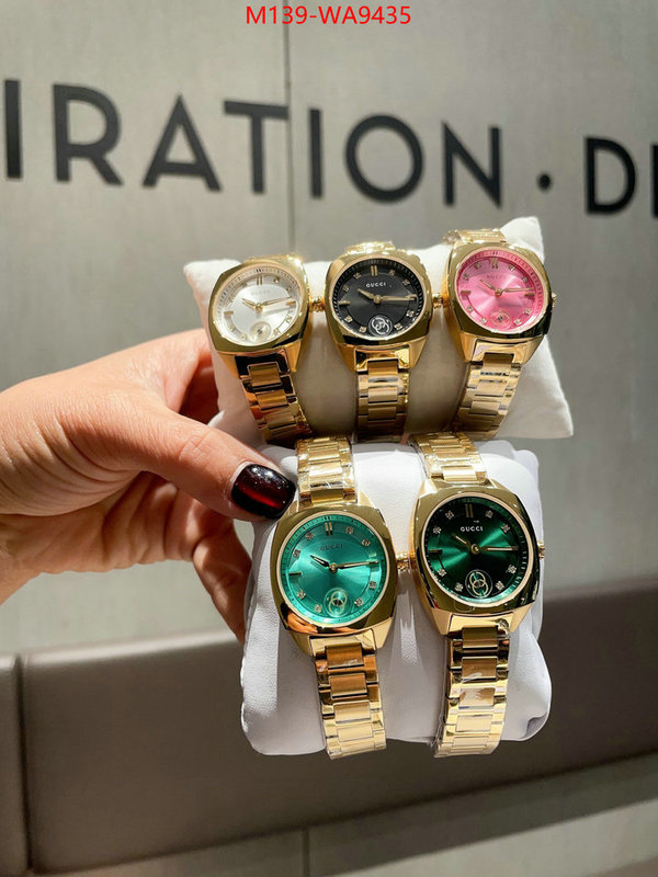 Watch(4A)-Gucci what's the best place to buy replica ID: WA9435 $: 139USD