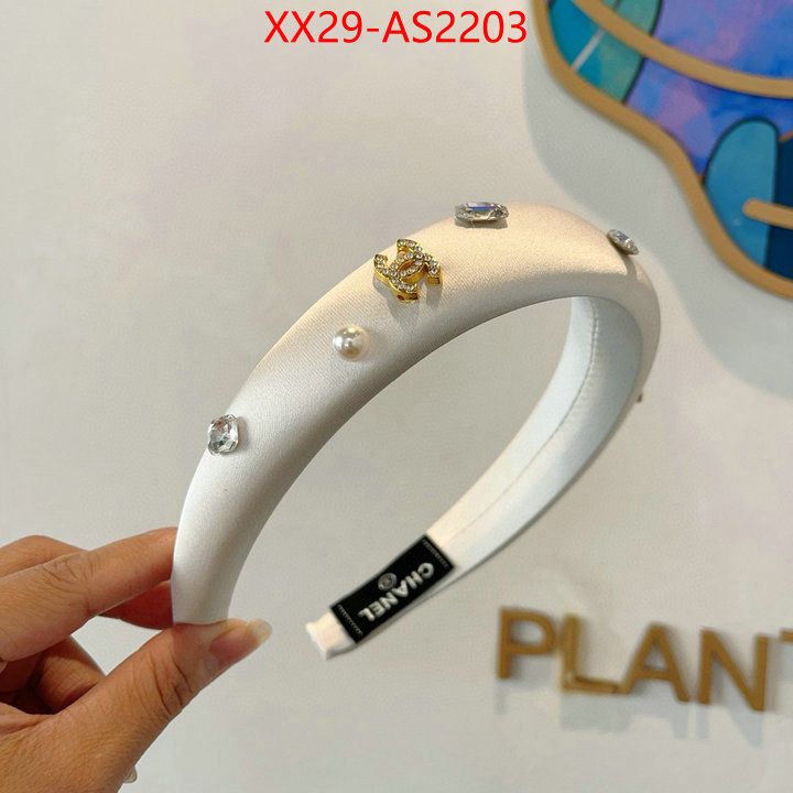 Hair band-Chanel new ID: AS2203 $: 29USD