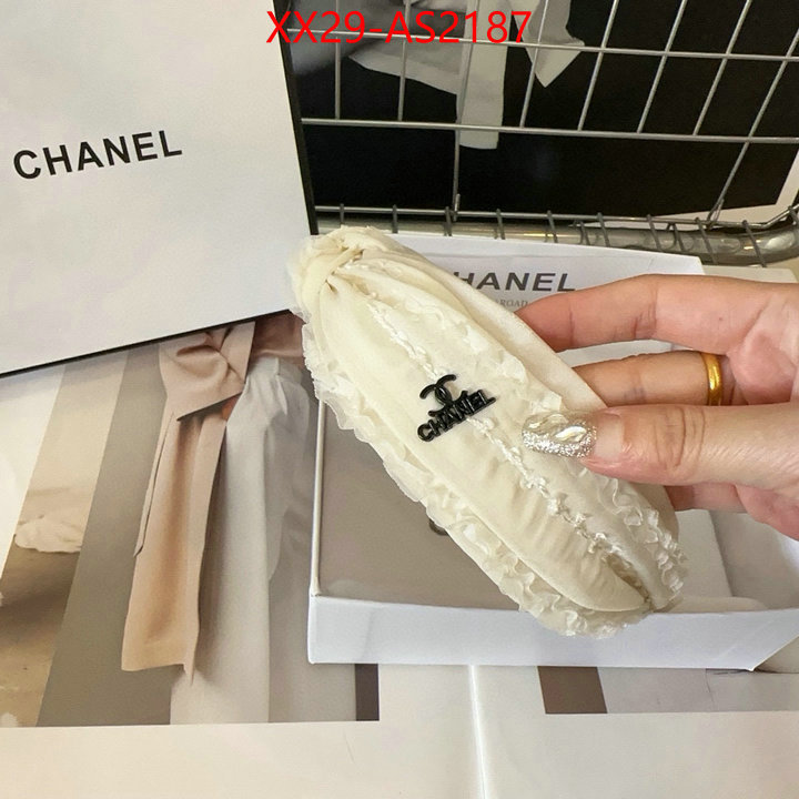 Hair band-Chanel luxury shop ID: AS2187 $: 29USD