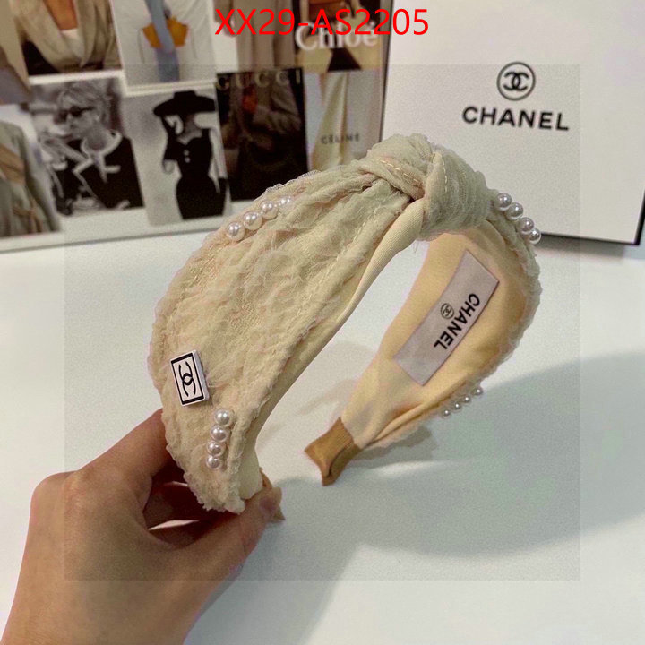 Hair band-Chanel what's the best to buy replica ID: AS2205 $: 29USD