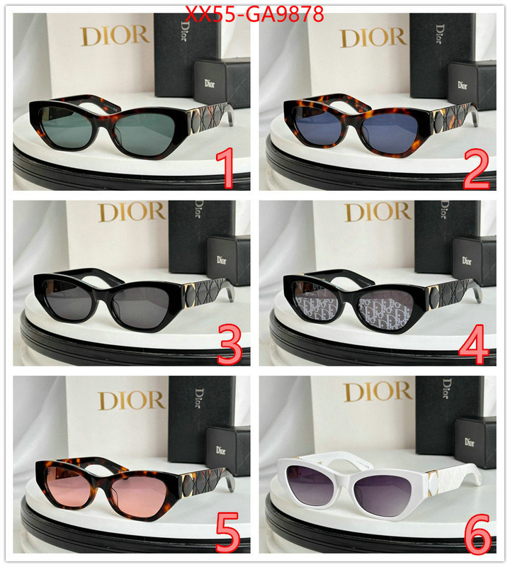 Glasses-Dior high-end designer ID: GA9878 $: 55USD