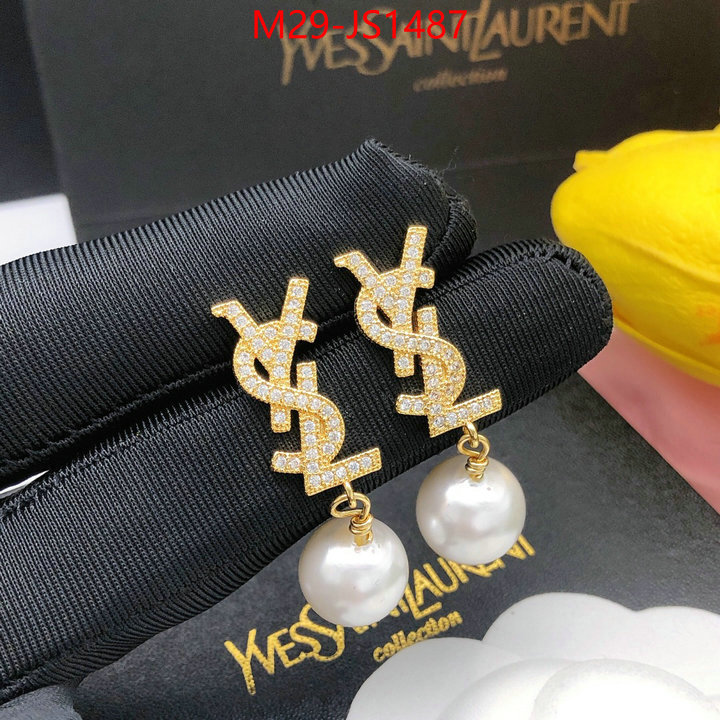 Jewelry-YSL best quality fake ID: JS1487 $: 29USD