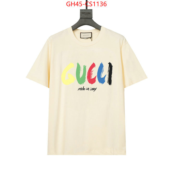 Clothing-Gucci buy replica ID: CS1136 $: 45USD