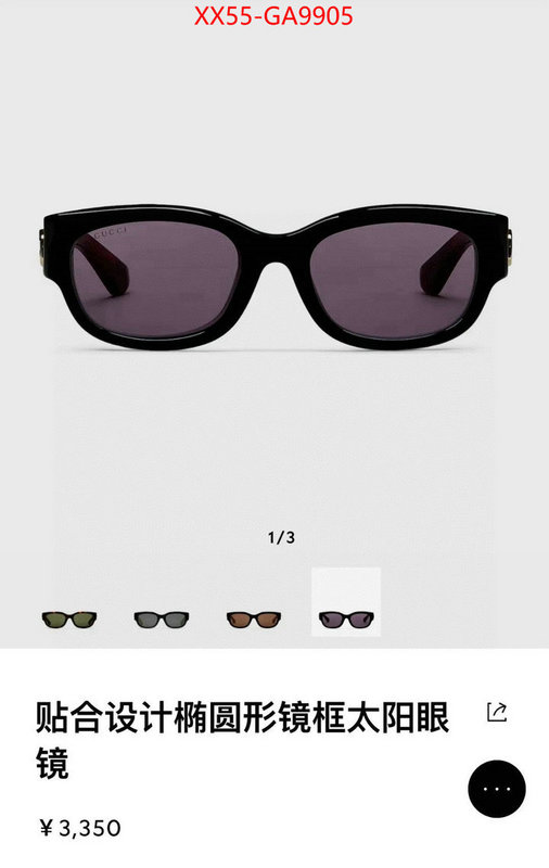 Glasses-Gucci from china 2024 ID: GA9905 $: 55USD