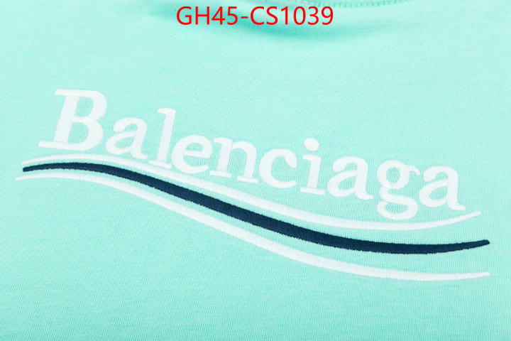 Clothing-Balenciaga replica every designer ID: CS1039 $: 45USD