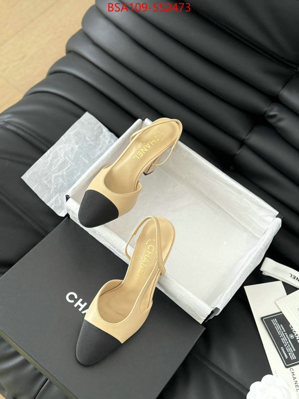 Women Shoes-Chanel high quality 1:1 replica ID: SS2473 $: 109USD