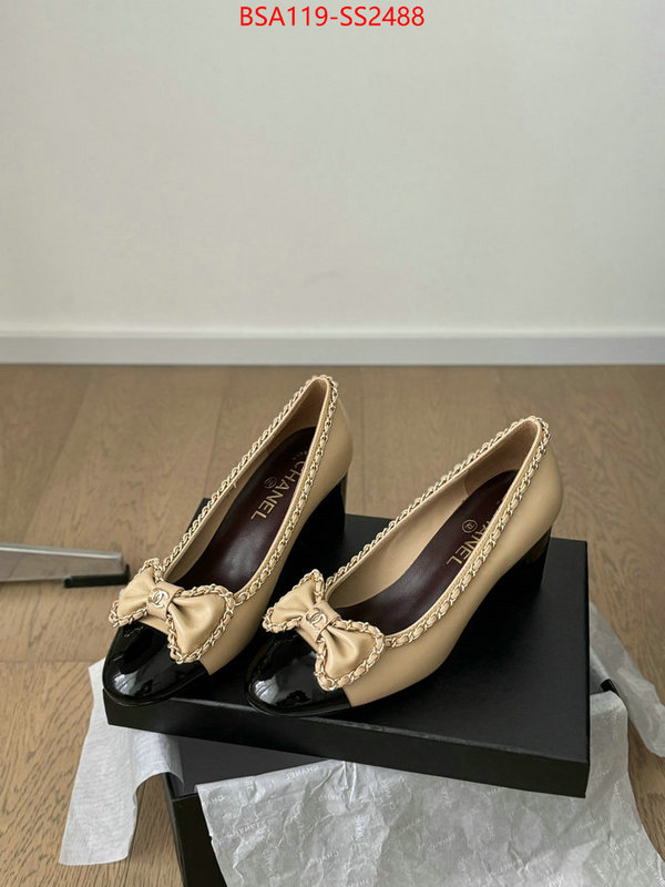 Women Shoes-Chanel top 1:1 replica ID: SS2488 $: 119USD