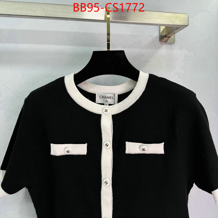 Clothing-Chanel the best quality replica ID: CS1772 $: 95USD