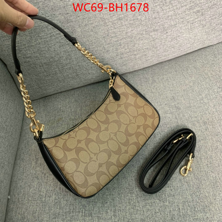 Coach Bags(4A)-Handbag- shop cheap high quality 1:1 replica ID: BH1678 $: 69USD,