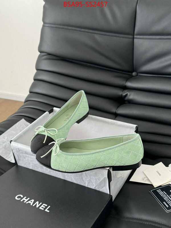 Women Shoes-Chanel buy 2024 replica ID: SS2457 $: 95USD