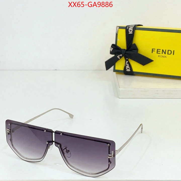 Glasses-Fendi replica 1:1 high quality ID: GA9886 $: 65USD