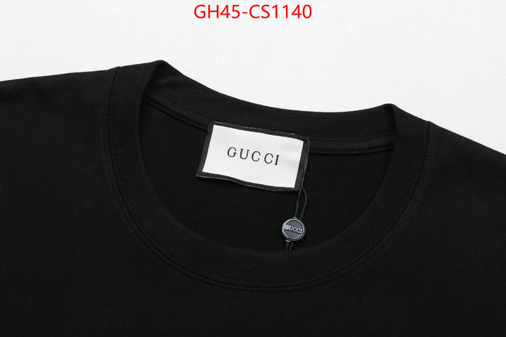 Clothing-Gucci best knockoff ID: CS1140 $: 45USD