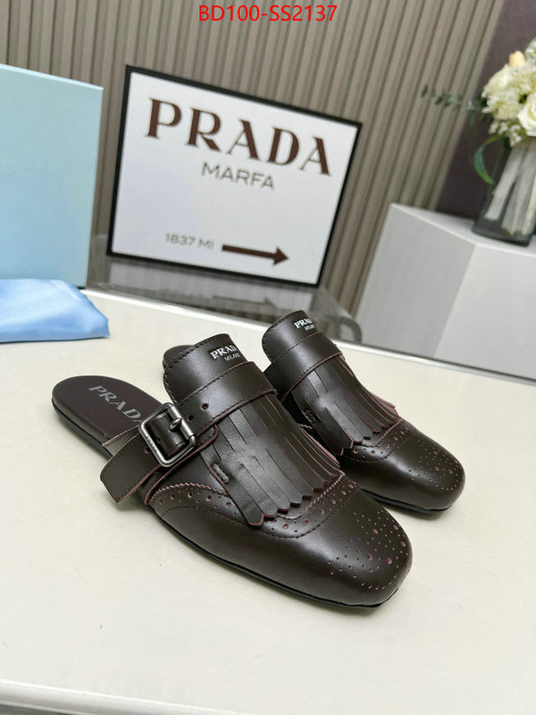 Women Shoes-Prada high quality aaaaa replica ID: SS2137 $: 100USD