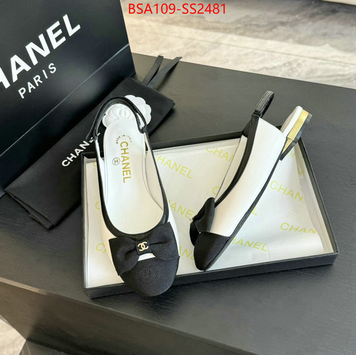 Women Shoes-Chanel unsurpassed quality ID: SS2481 $: 109USD