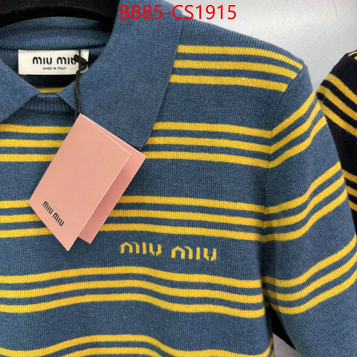 Clothing-MIU MIU 1:1 ID: CS1915 $: 85USD