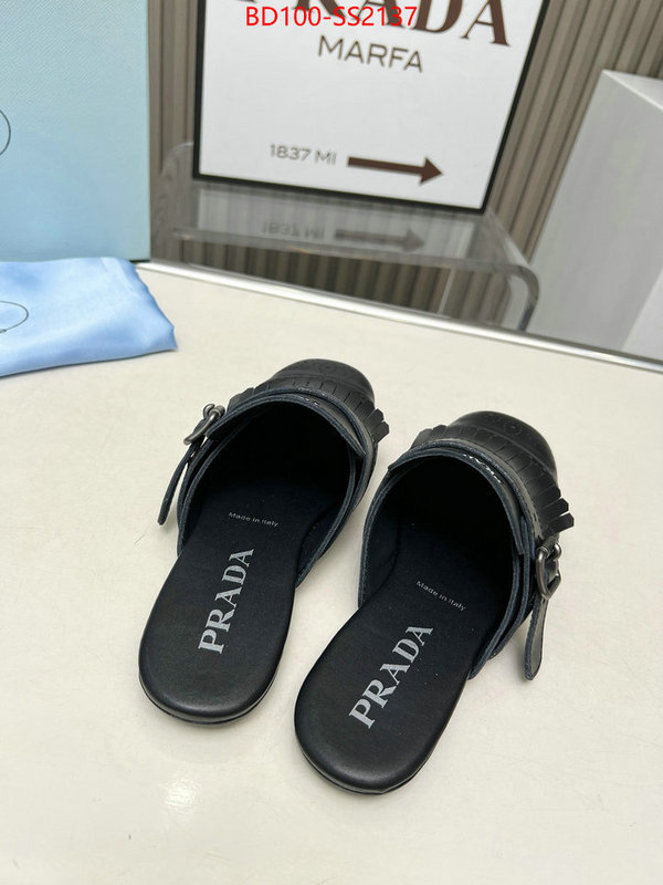 Women Shoes-Prada high quality aaaaa replica ID: SS2137 $: 100USD