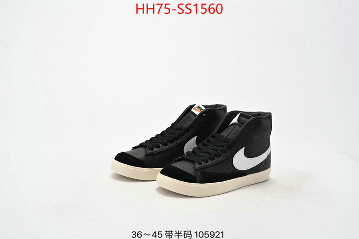 Women Shoes-NIKE mirror copy luxury ID: SS1560 $: 75USD