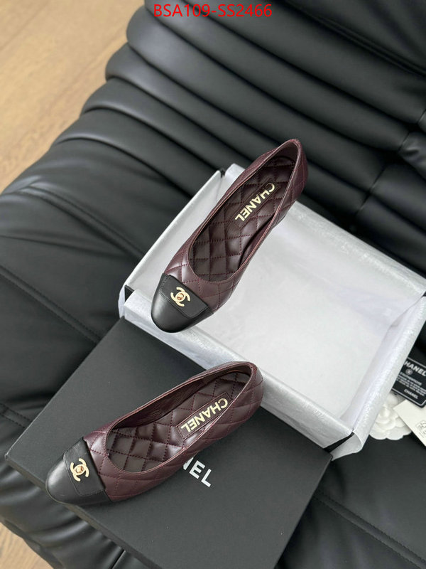 Women Shoes-Chanel 2024 aaaaa replica customize ID: SS2466 $: 109USD