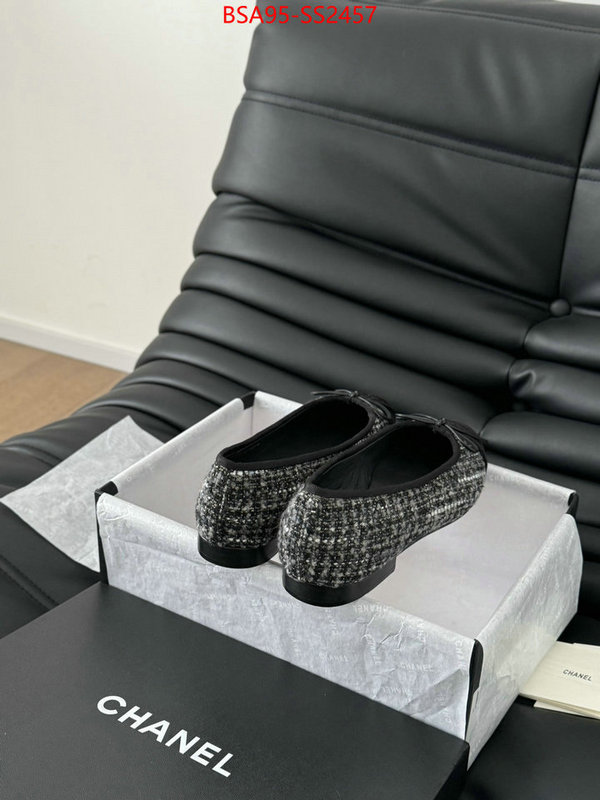 Women Shoes-Chanel buy 2024 replica ID: SS2457 $: 95USD