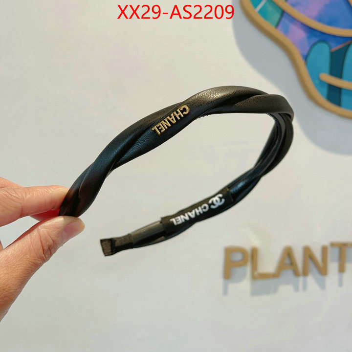 Hair band-Chanel cheap wholesale ID: AS2209 $: 29USD