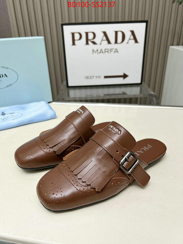 Women Shoes-Prada high quality aaaaa replica ID: SS2137 $: 100USD