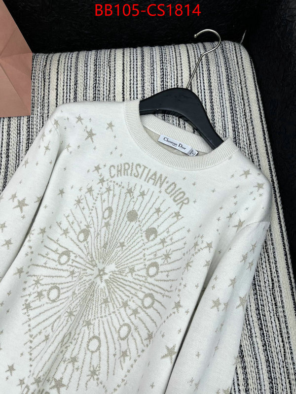 Clothing-Dior 1:1 replica ID: CS1814 $: 105USD