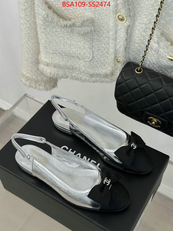 Women Shoes-Chanel brand designer replica ID: SS2474 $: 109USD