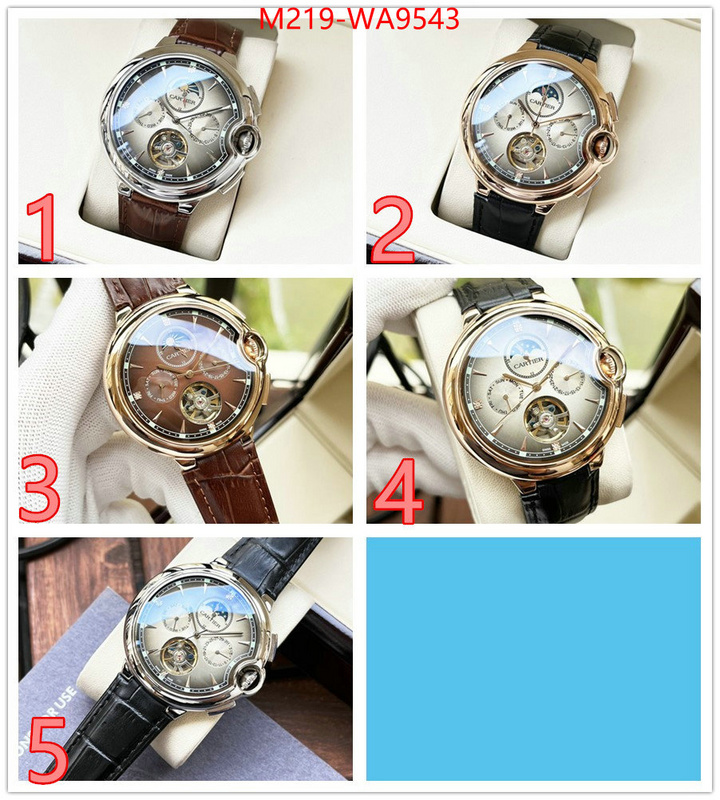 Watch(TOP)-Cartier top designer replica ID: WA9543 $: 219USD