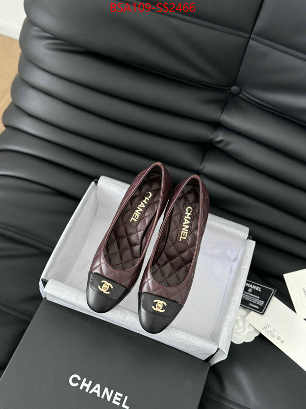 Women Shoes-Chanel 2024 aaaaa replica customize ID: SS2466 $: 109USD