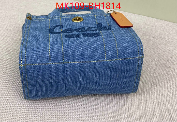 Coach Bags(4A)-Handbag- what best designer replicas ID: BH1814 $: 109USD,