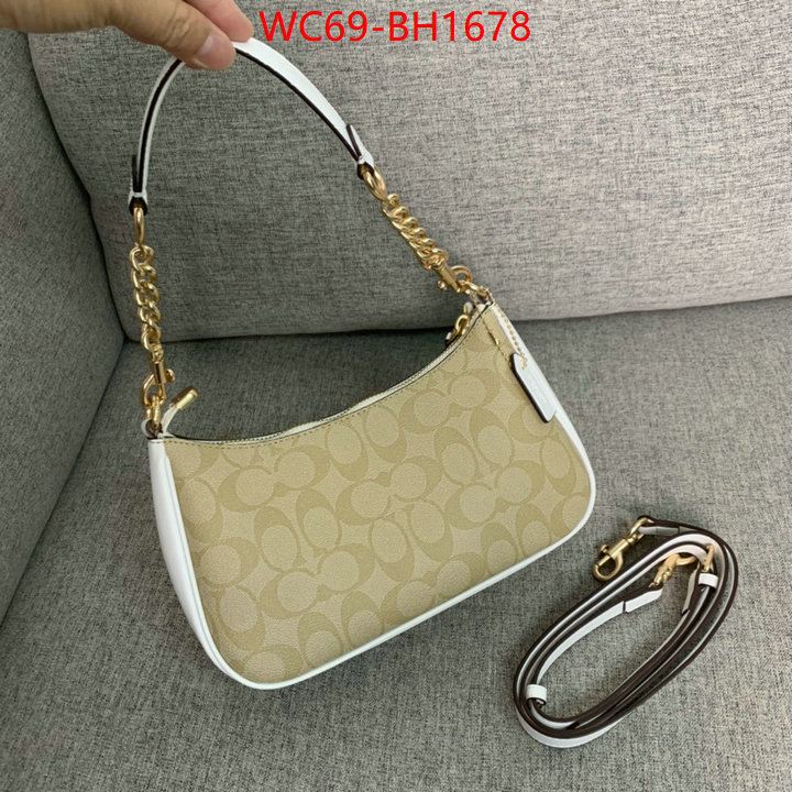 Coach Bags(4A)-Handbag- shop cheap high quality 1:1 replica ID: BH1678 $: 69USD,