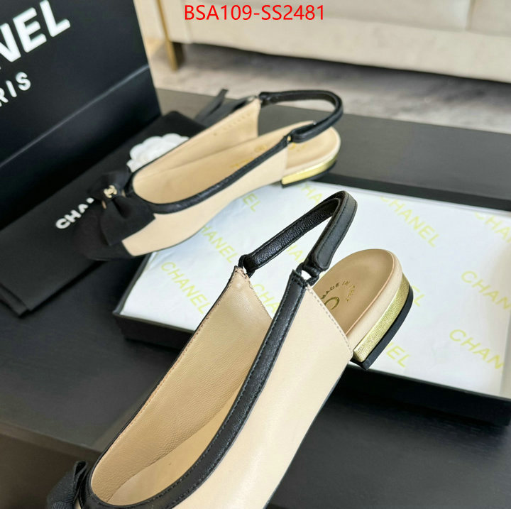 Women Shoes-Chanel unsurpassed quality ID: SS2481 $: 109USD