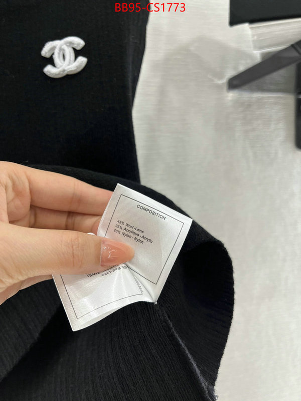 Clothing-Chanel shop designer ID: CS1773 $: 95USD