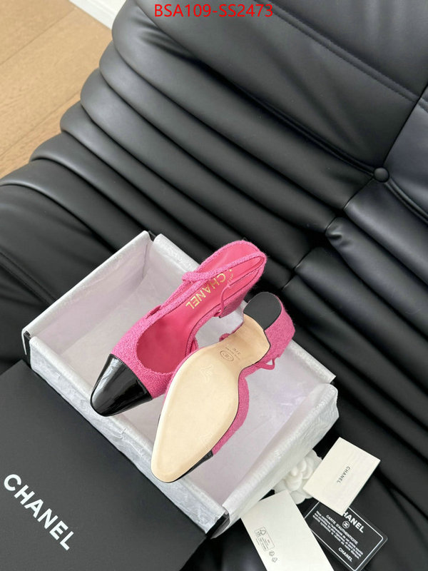 Women Shoes-Chanel high quality 1:1 replica ID: SS2473 $: 109USD