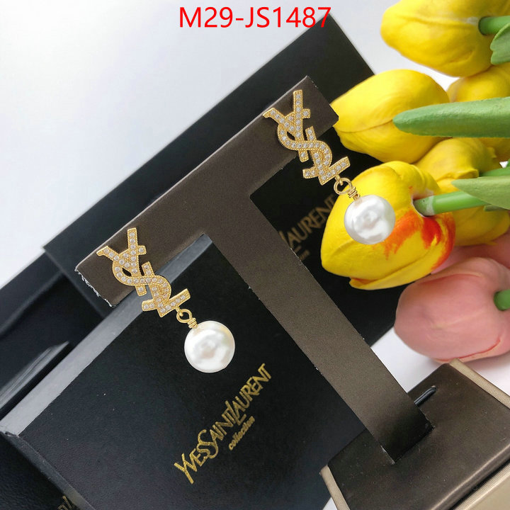 Jewelry-YSL best quality fake ID: JS1487 $: 29USD