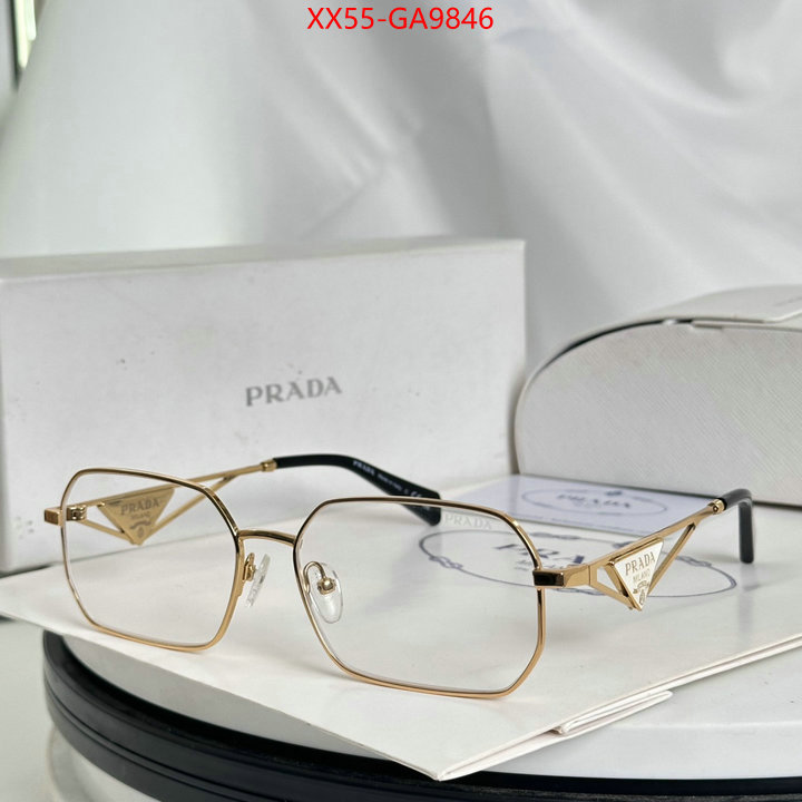 Glasses-Prada aaaaa+ quality replica ID: GA9846 $: 55USD